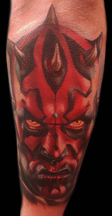 Tattoos - darth. maul from star wars - 129866